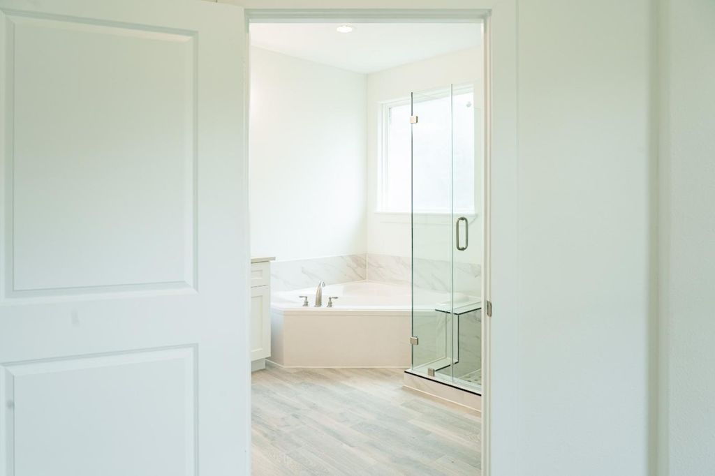View into the primary bath